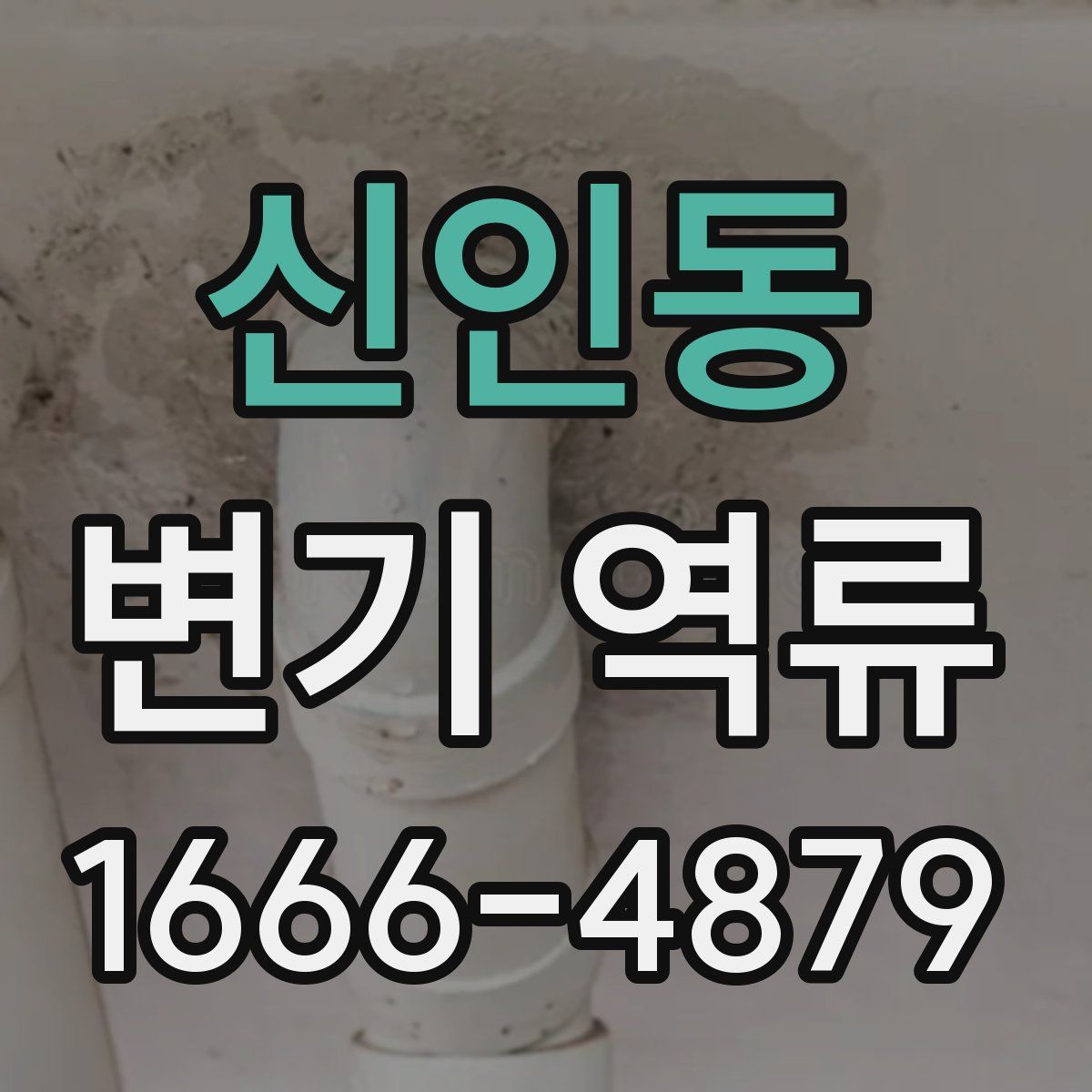 신인동 변기 역류
