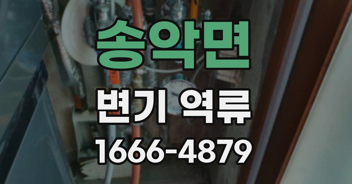송악면 변기 역류