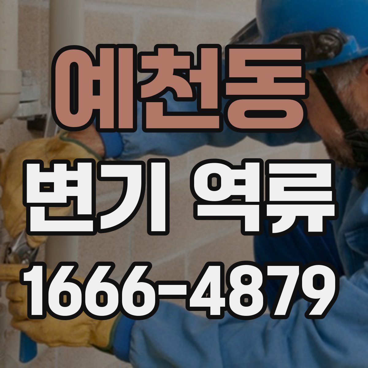 예천동 변기 역류
