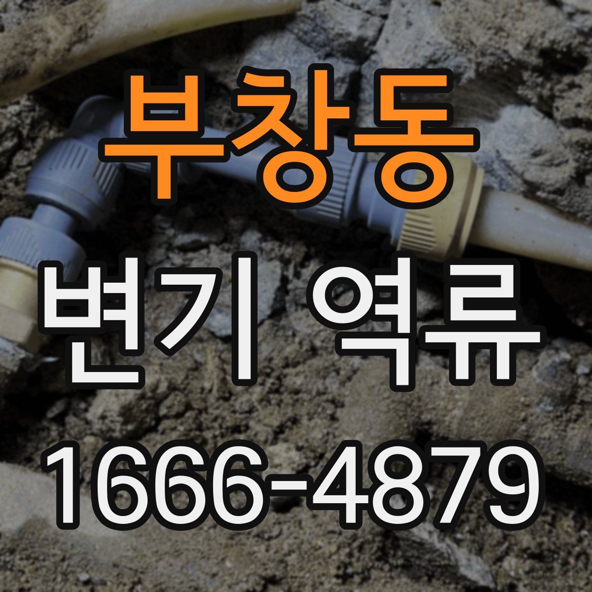 부창동 변기 역류