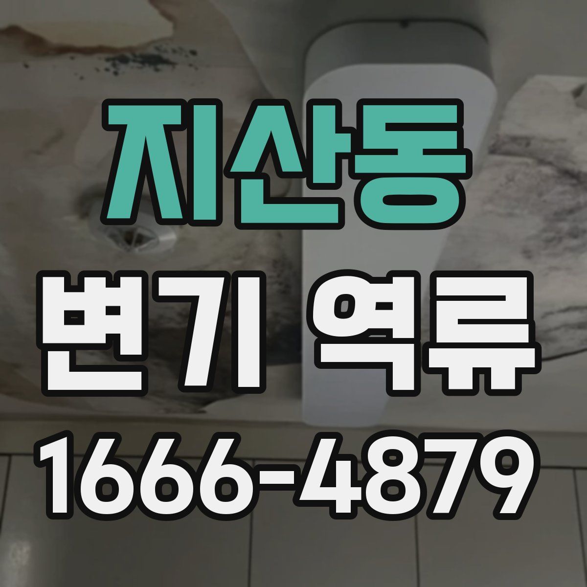 지산동 변기 역류