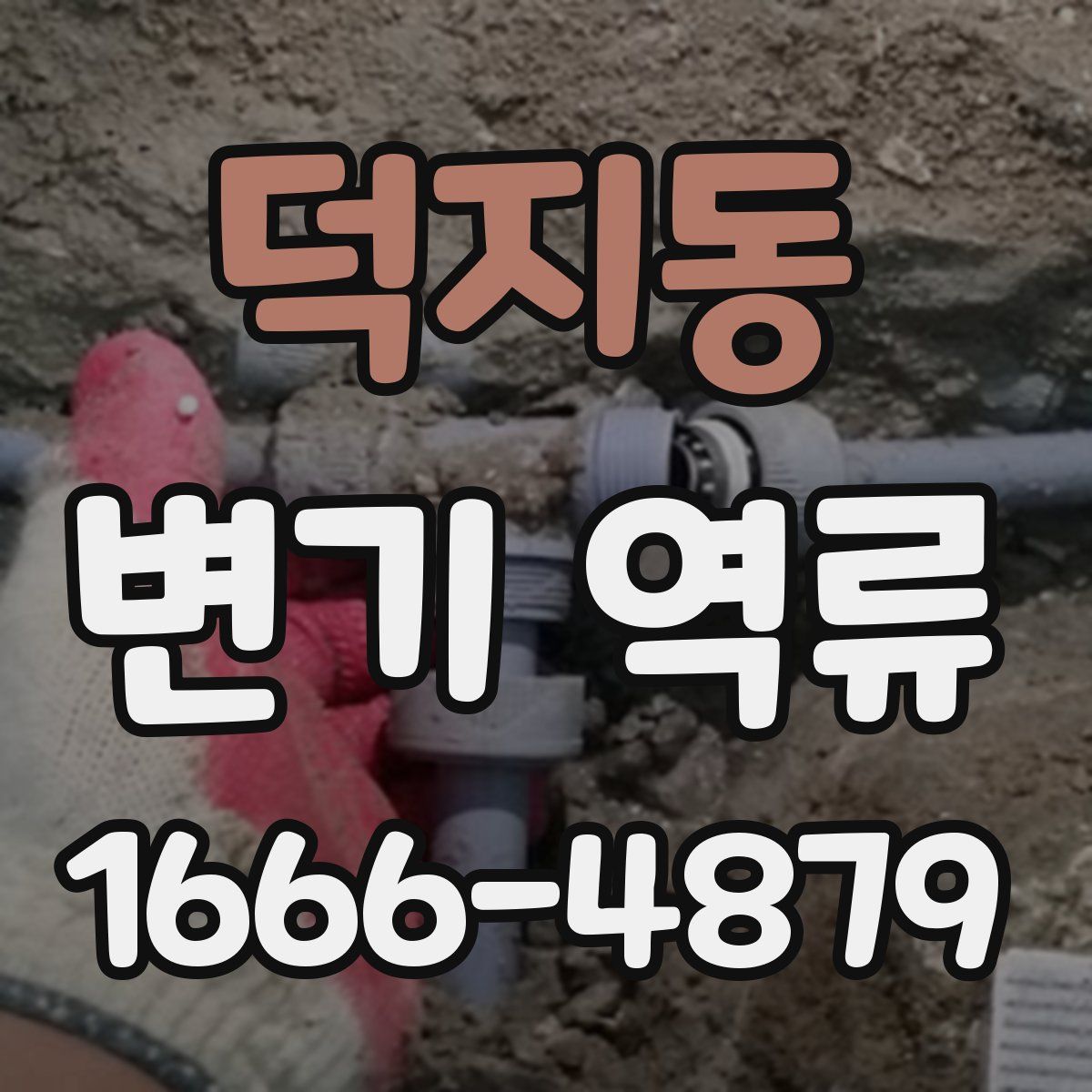 덕지동 변기 역류