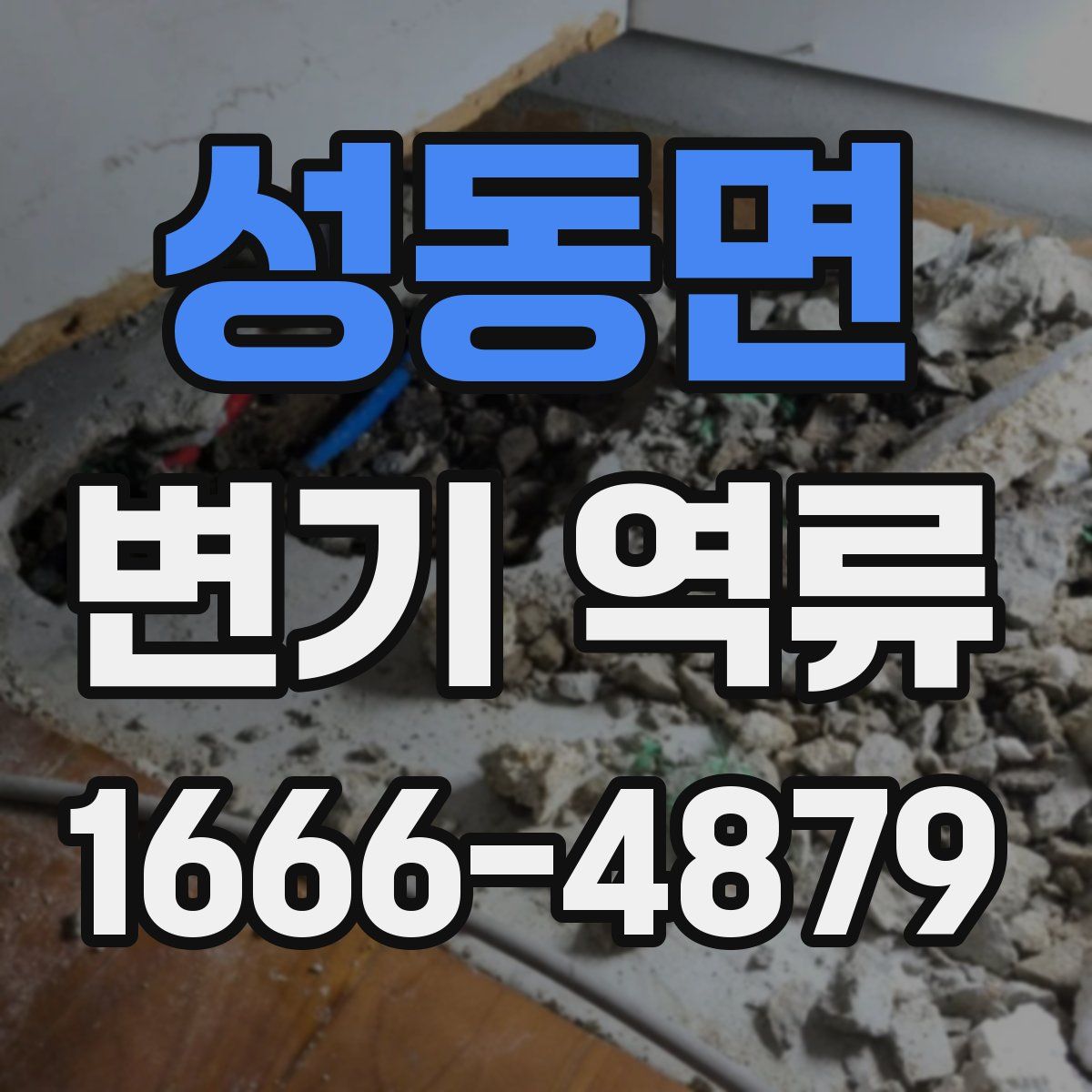 성동면 변기 역류