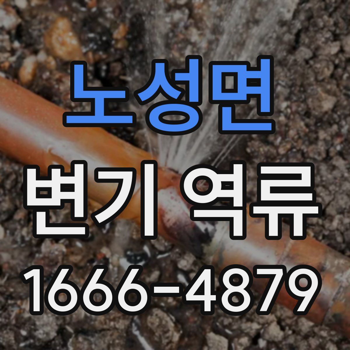 노성면 변기 역류