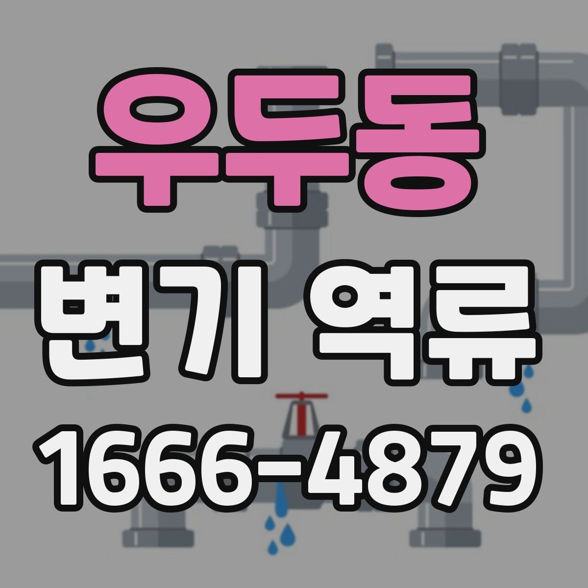 우두동 변기 역류
