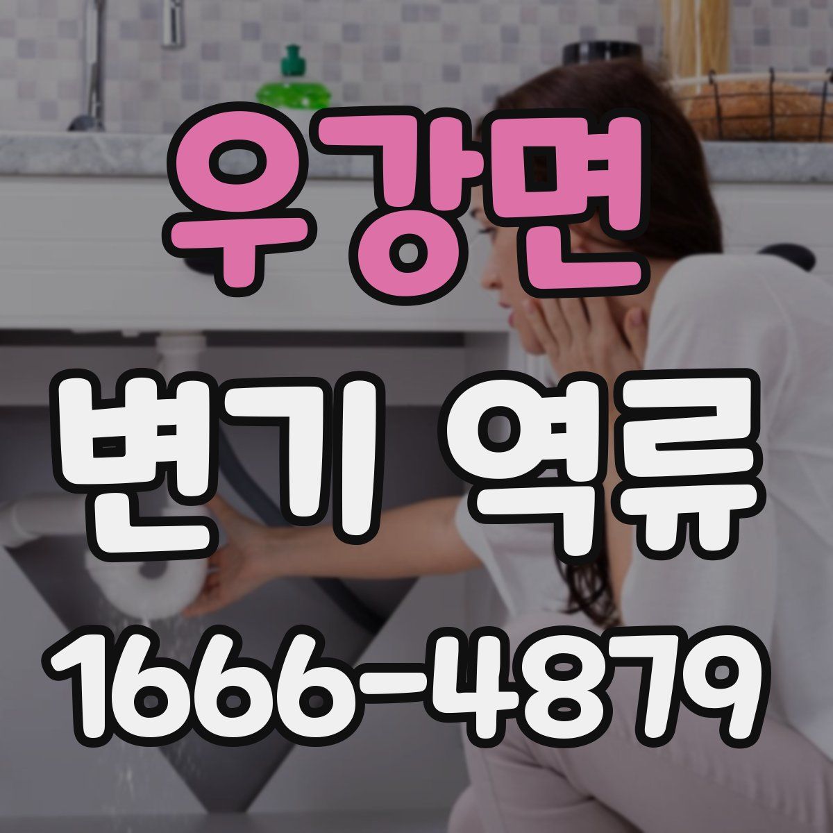 우강면 변기 역류