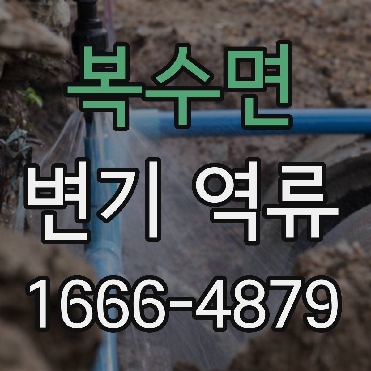 복수면 변기 역류