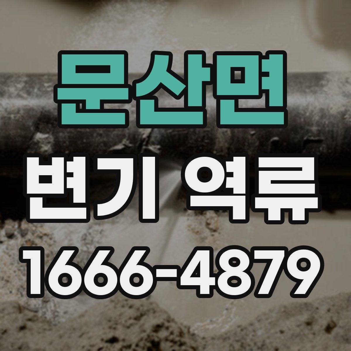 문산면 변기 역류