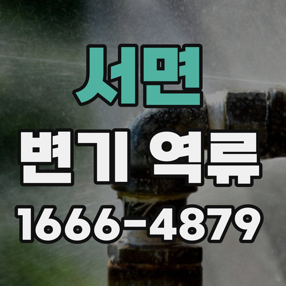 서면 변기 역류