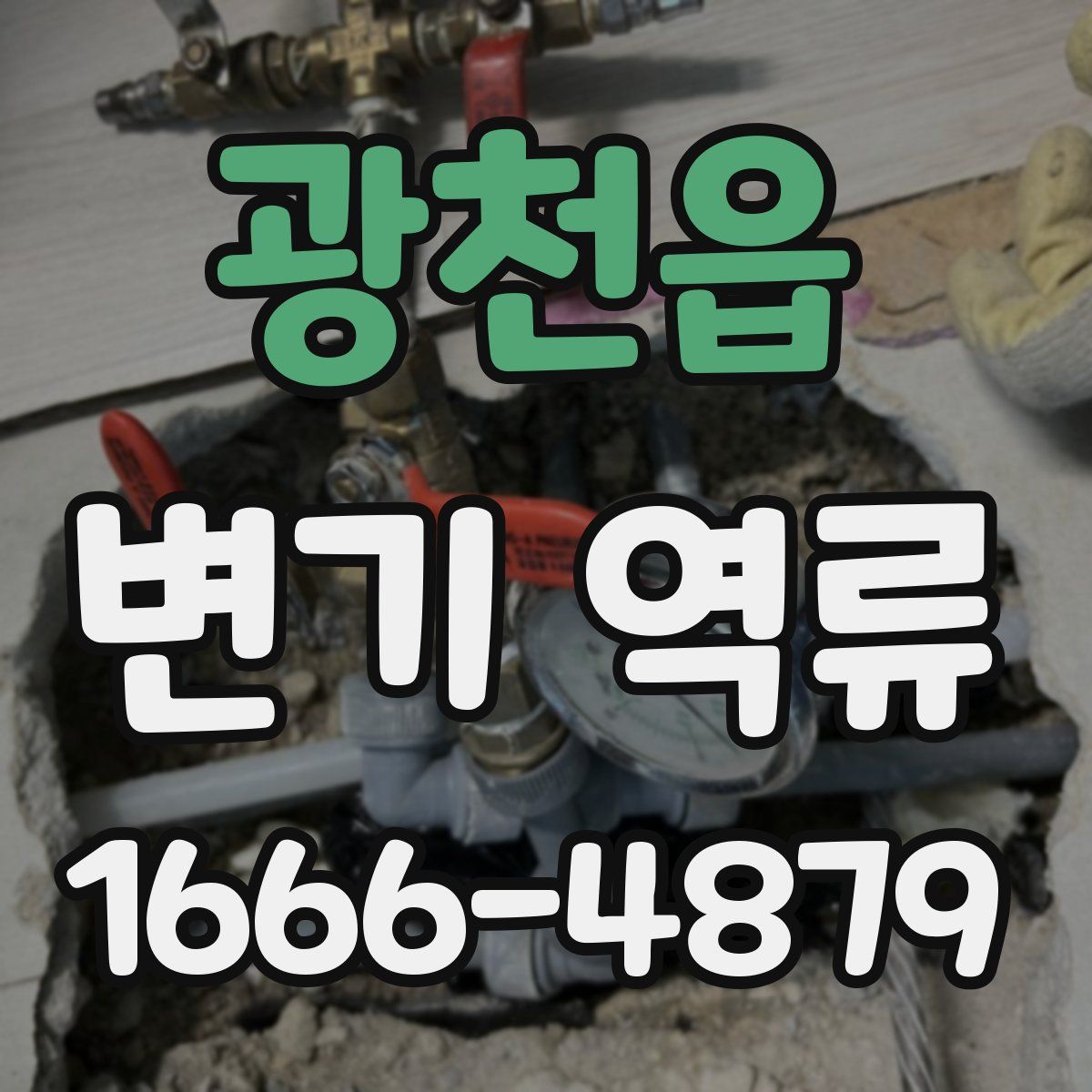 광천읍 변기 역류