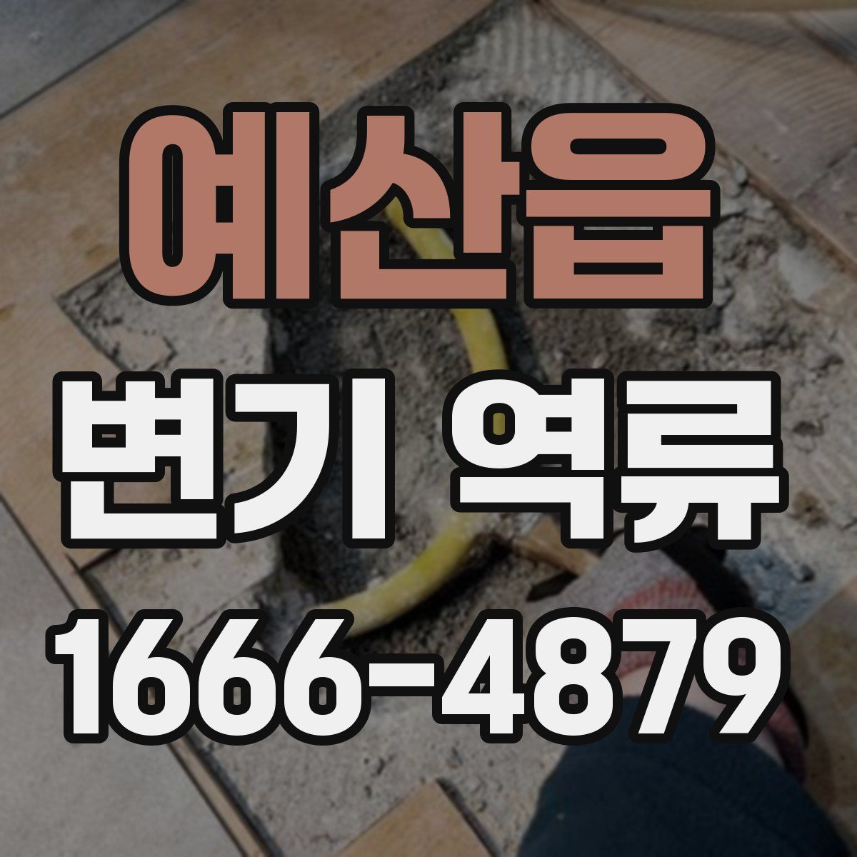 예산읍 변기 역류