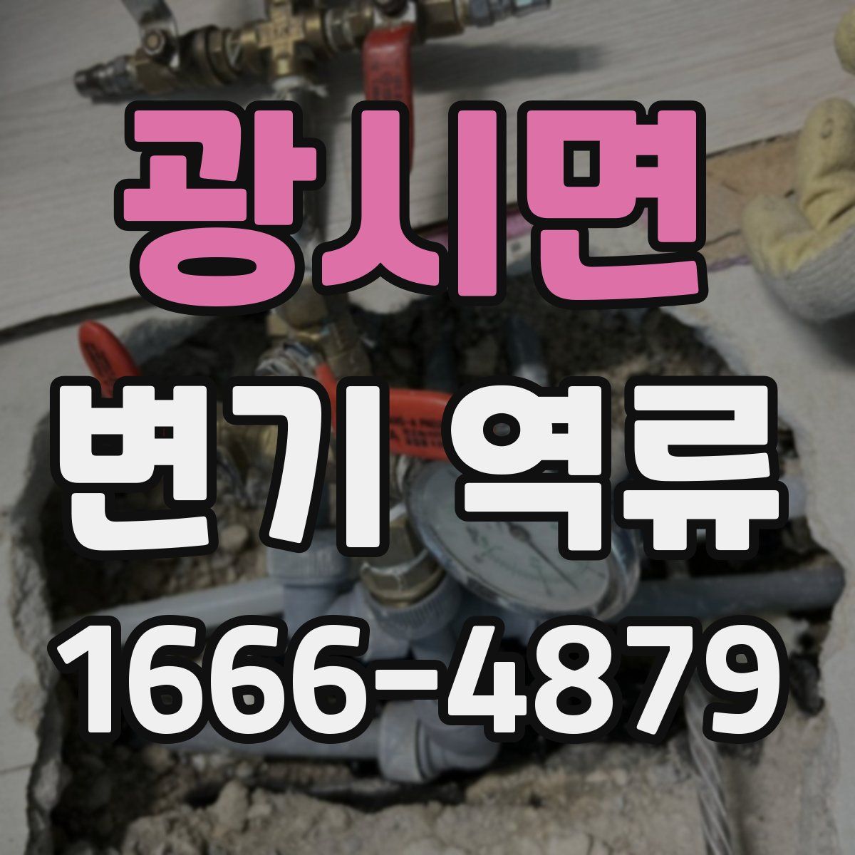 광시면 변기 역류