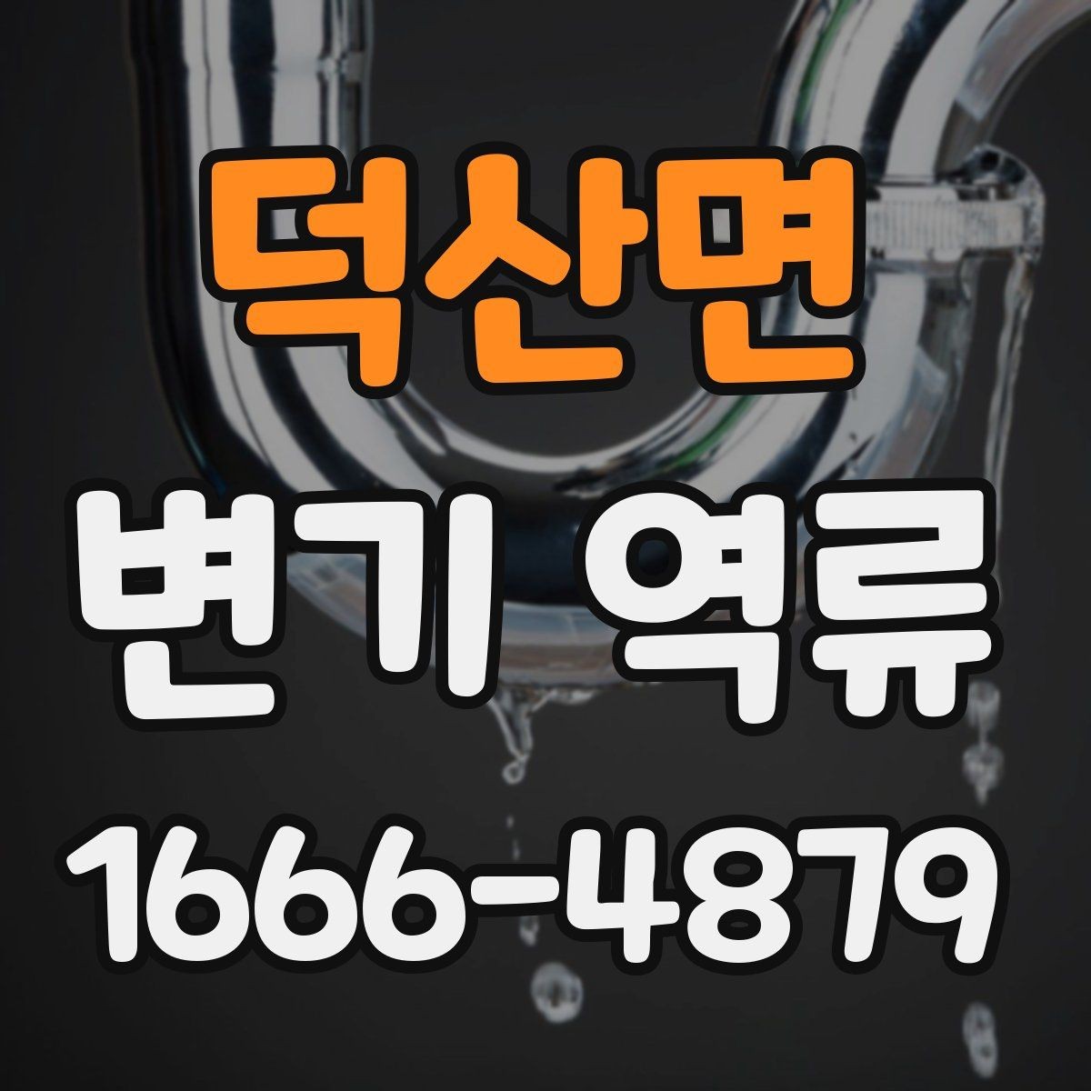덕산면 변기 역류 배관 막힘과의 차이