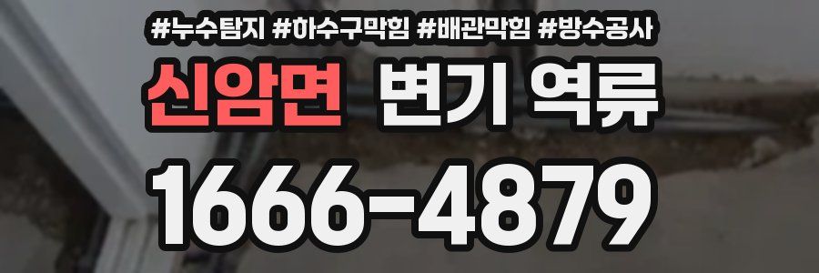 신암면 변기 역류