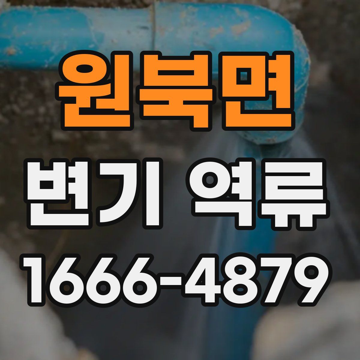 원북면 변기 역류