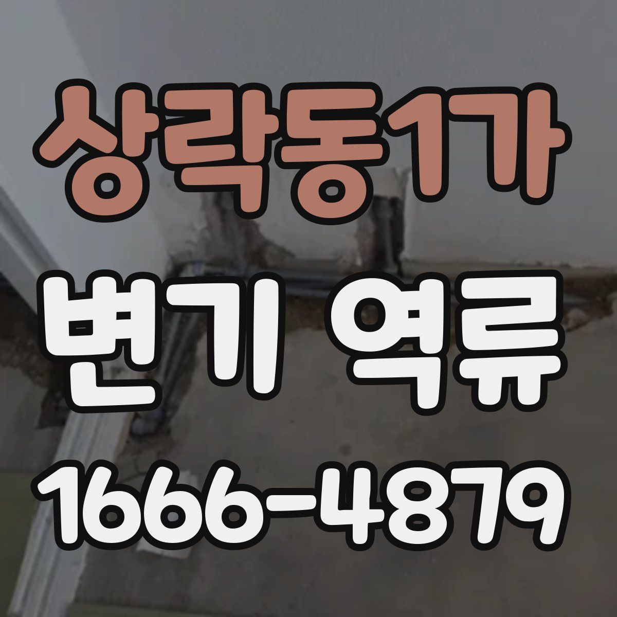 상락동1가 변기 역류