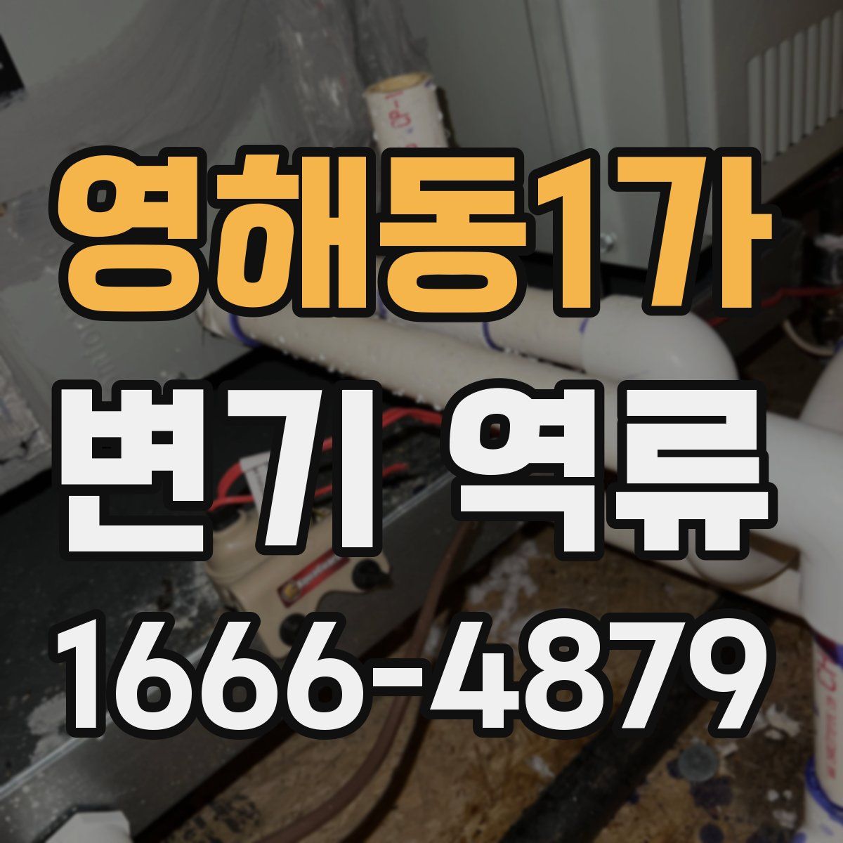 영해동1가 변기 역류