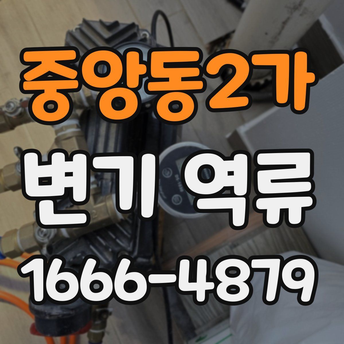 중앙동2가 변기 역류