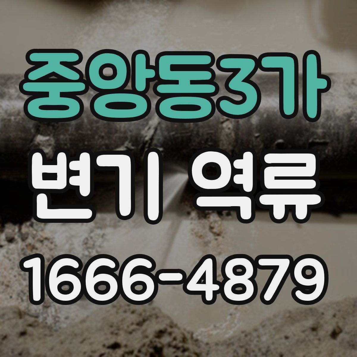 중앙동3가 변기 역류