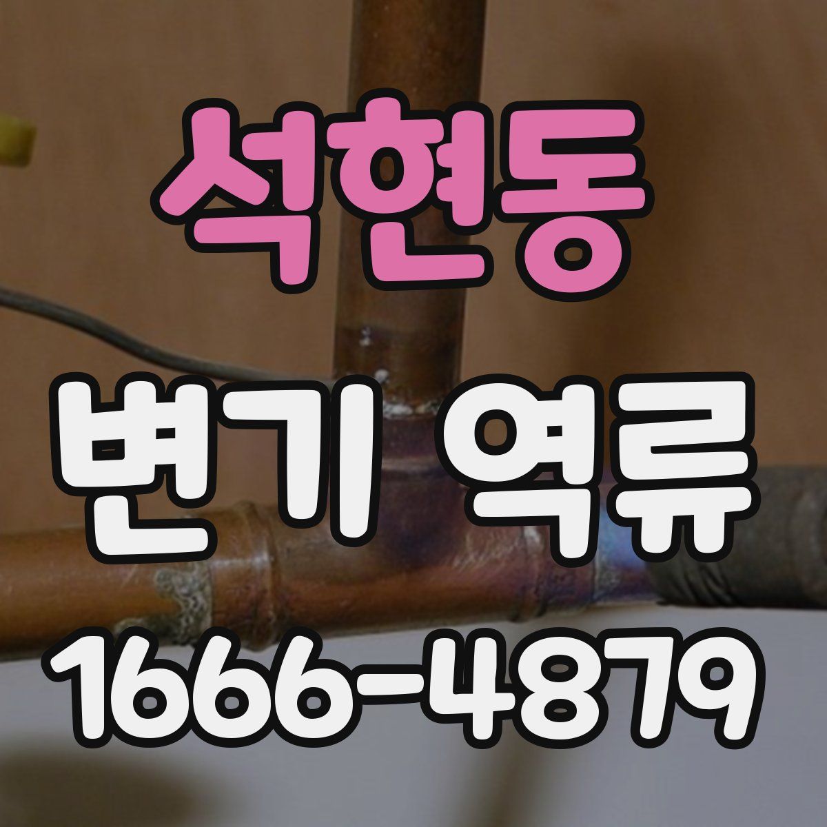석현동 변기 역류