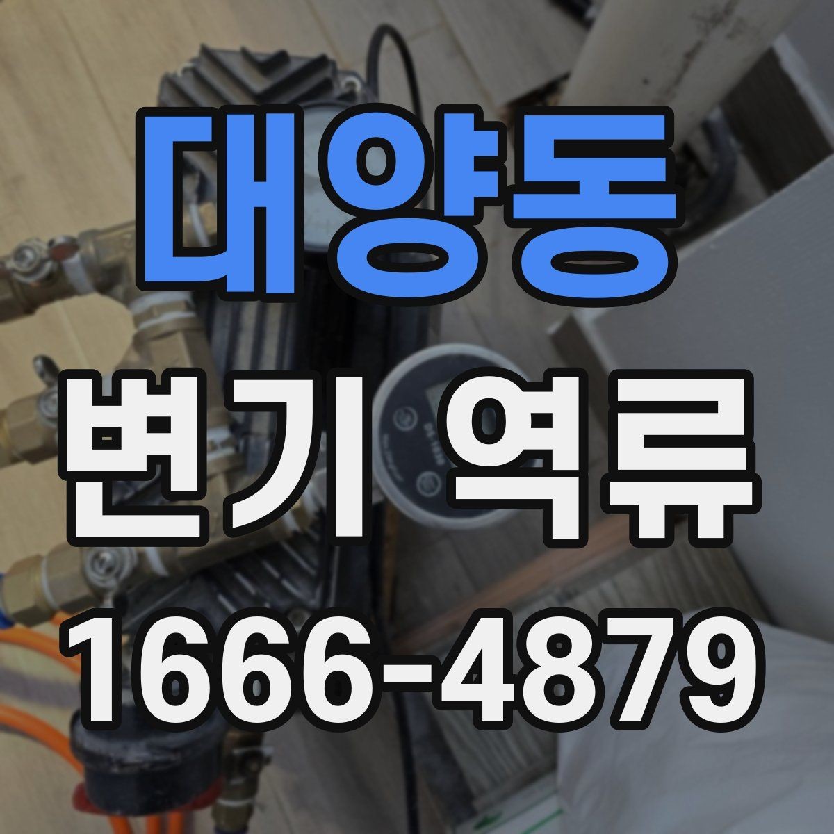 대양동 변기 역류 배수 흐름이 느려진 초기 신호