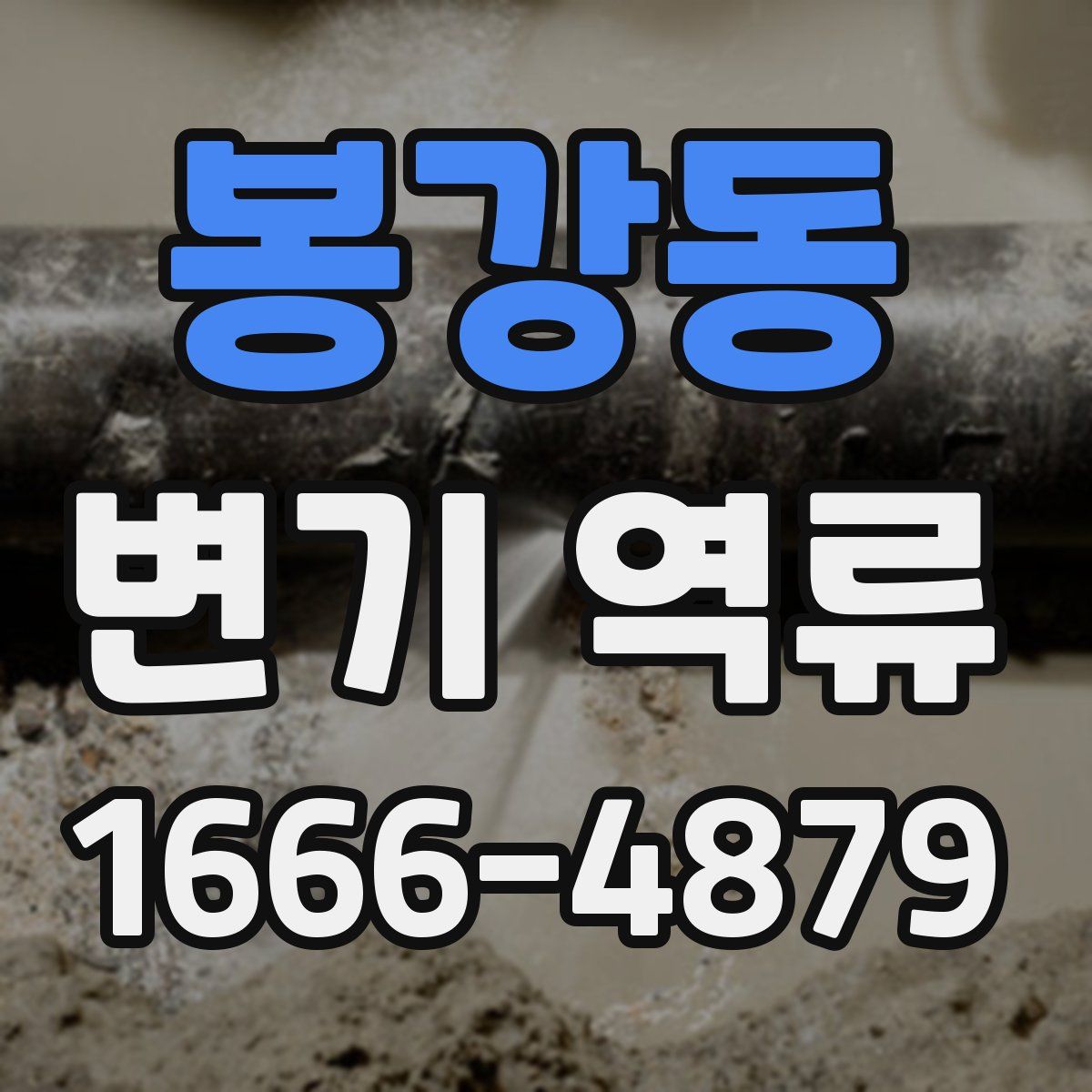 봉강동 변기 역류