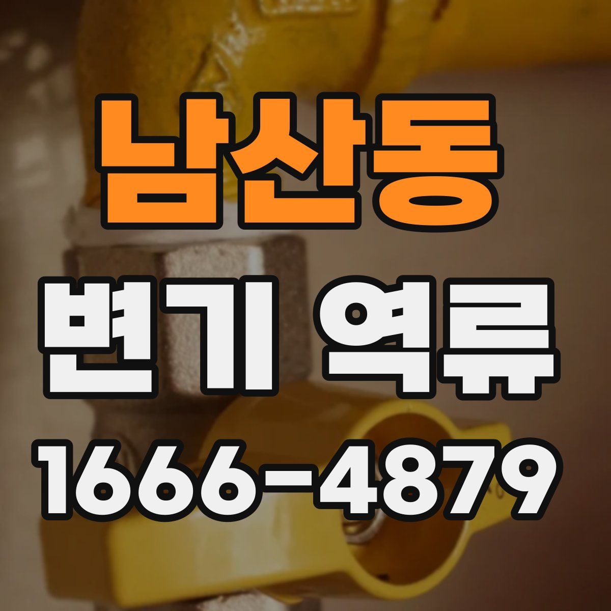 남산동 변기 역류