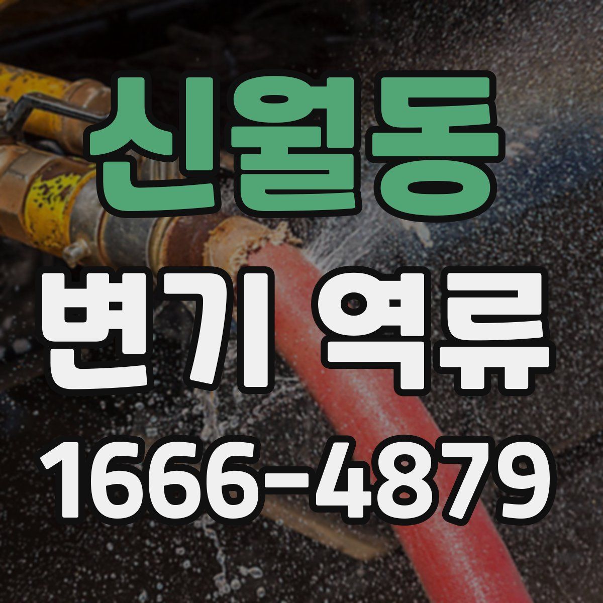 신월동 변기 역류