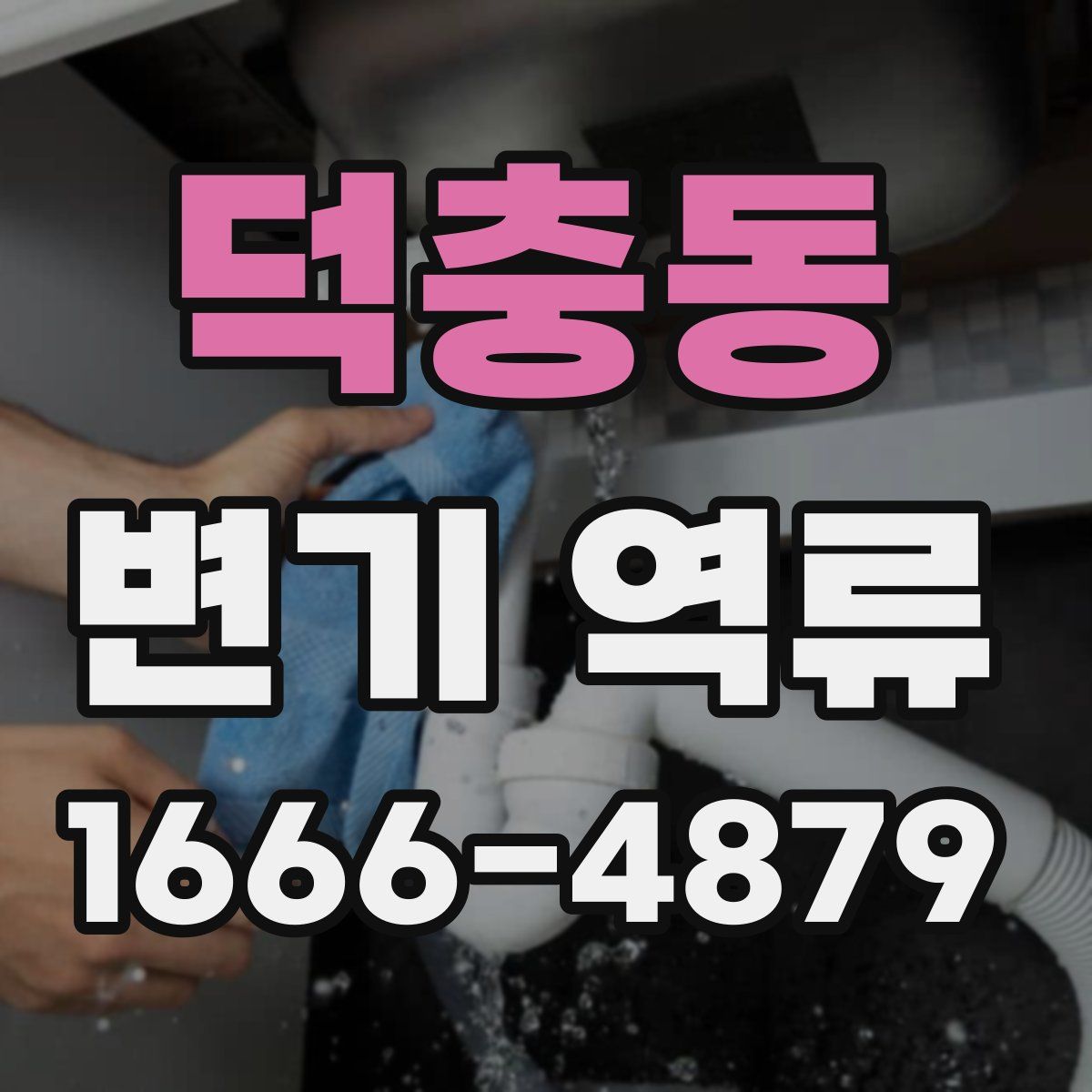 덕충동 변기 역류