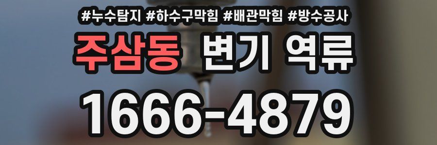 주삼동 변기 역류