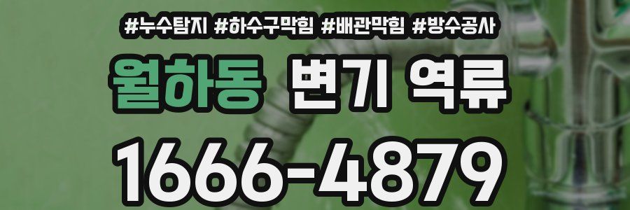 월하동 변기 역류