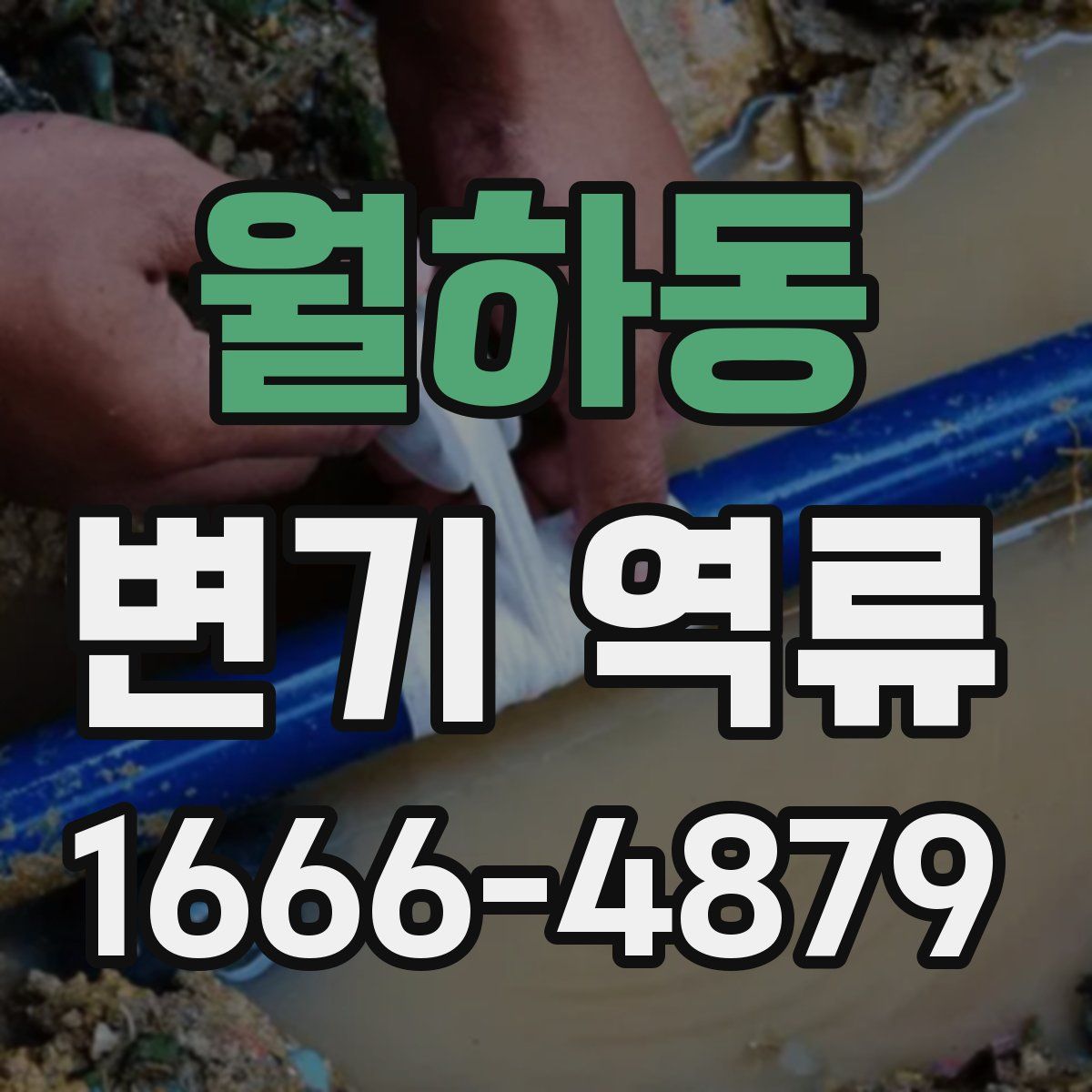 월하동 변기 역류