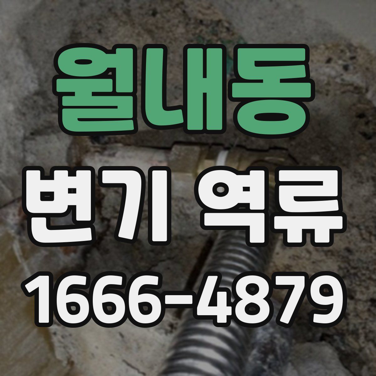 월내동 변기 역류