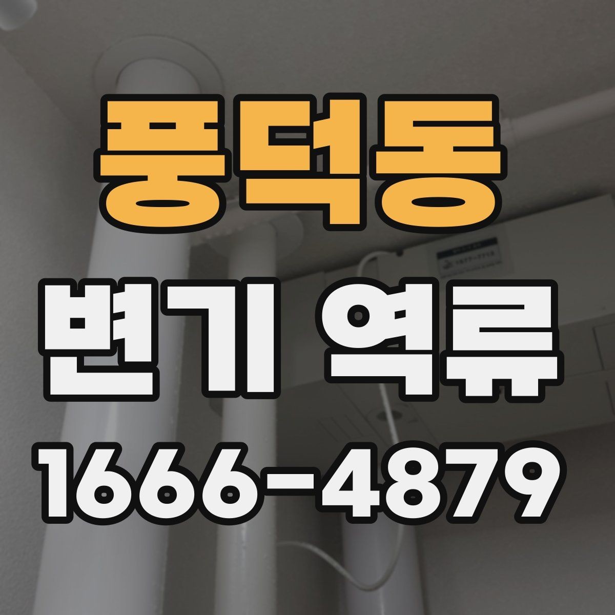 풍덕동 변기 역류 발생 후 추가 피해 막는 방법