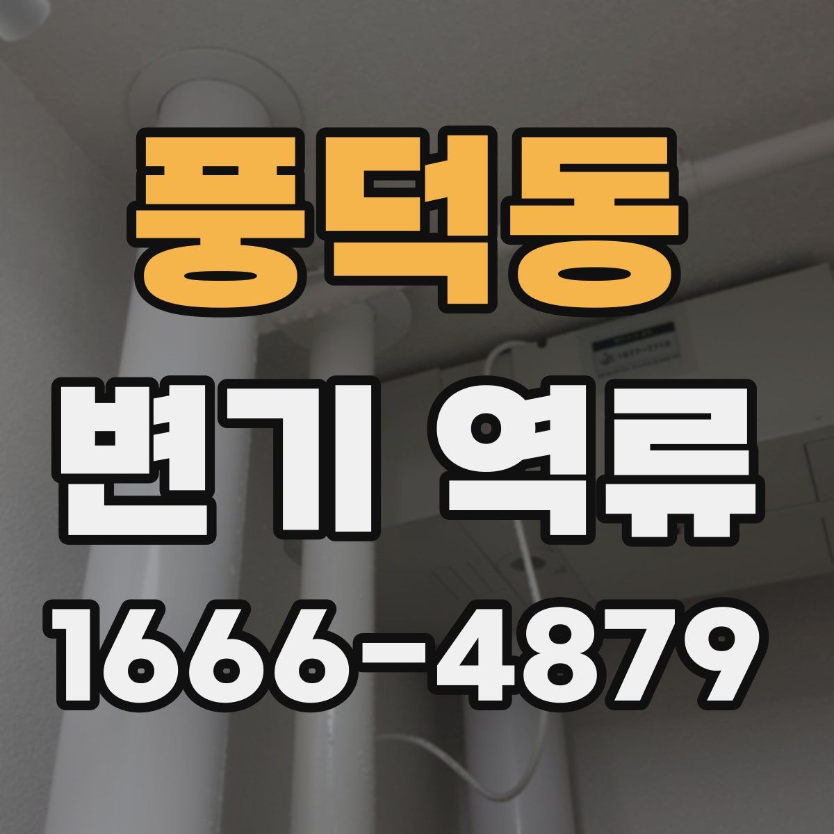 풍덕동 변기 역류