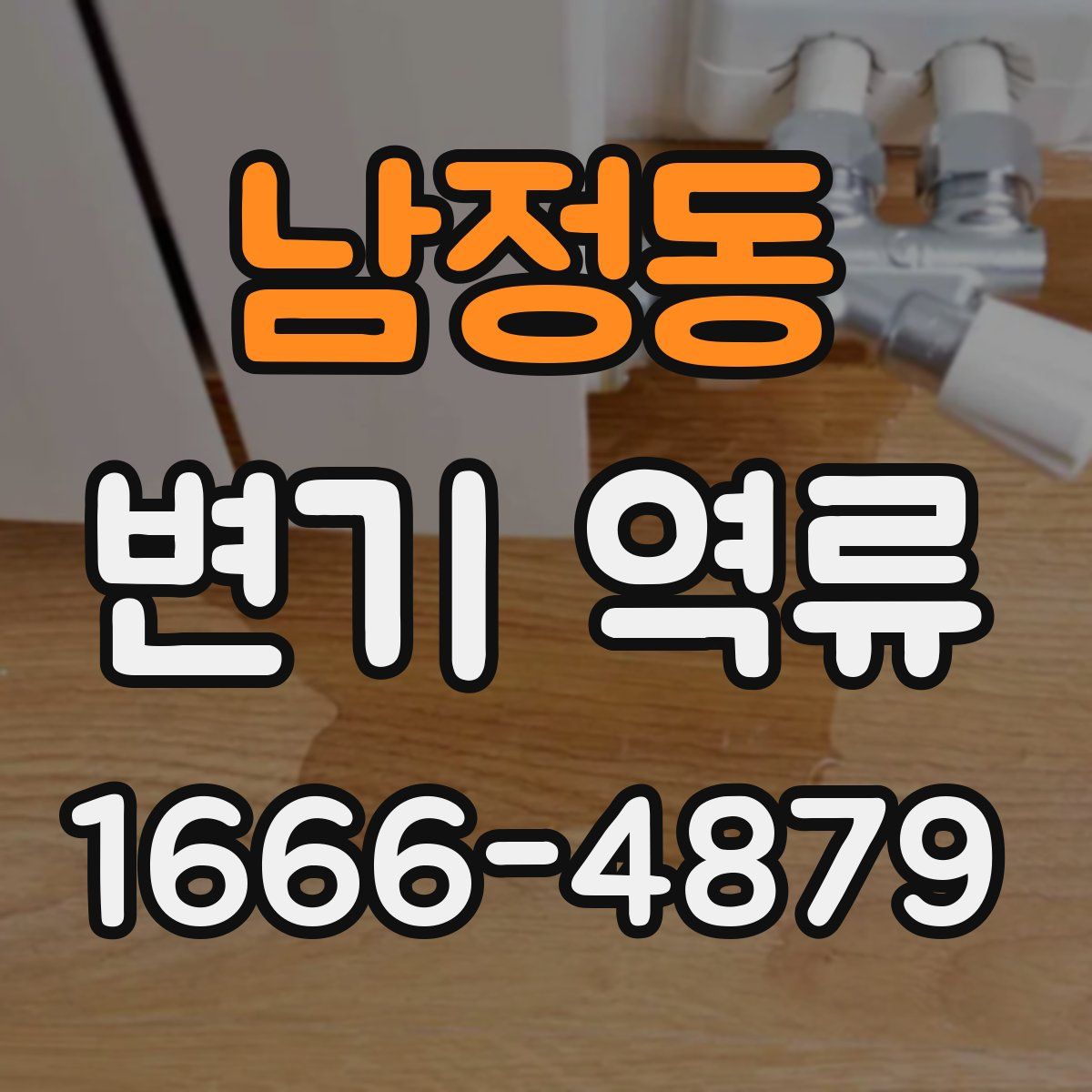 남정동 변기 역류