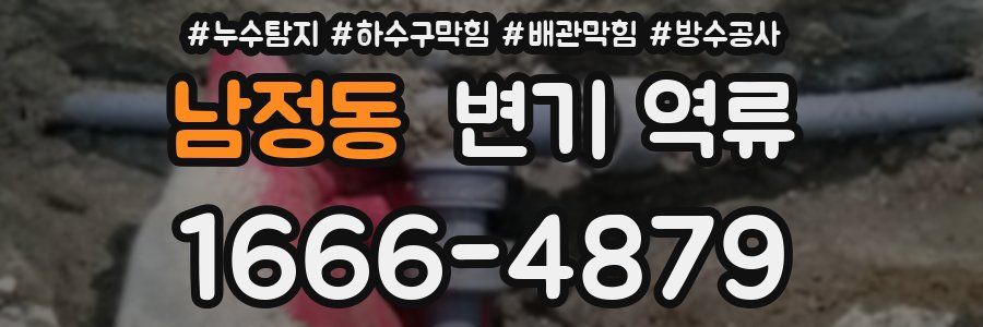 남정동 변기 역류