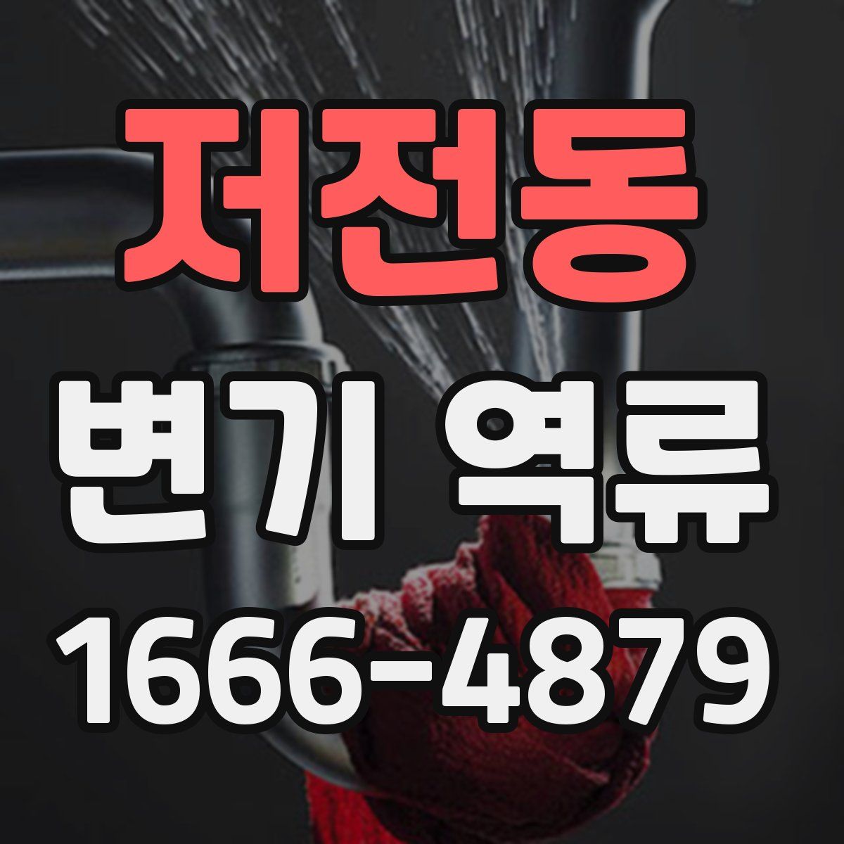 저전동 변기 역류