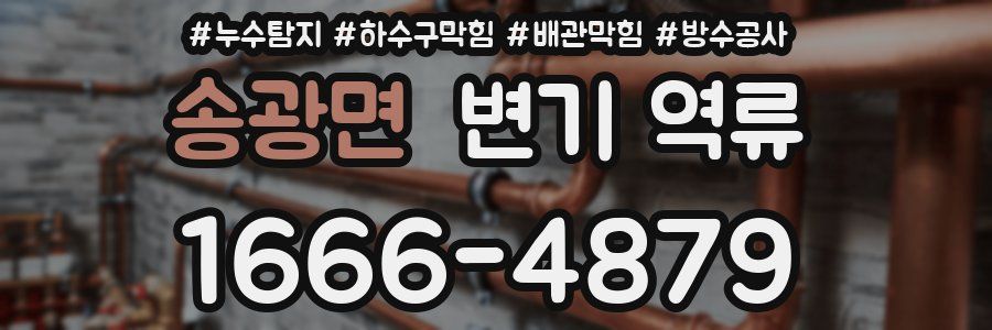 송광면 변기 역류