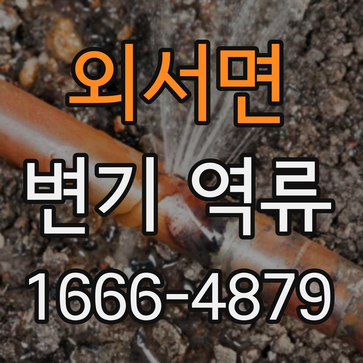 외서면 변기 역류