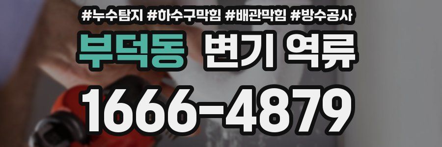 부덕동 변기 역류