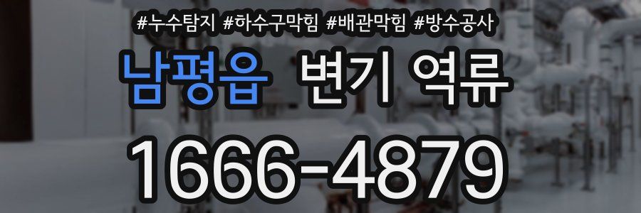 남평읍 변기 역류