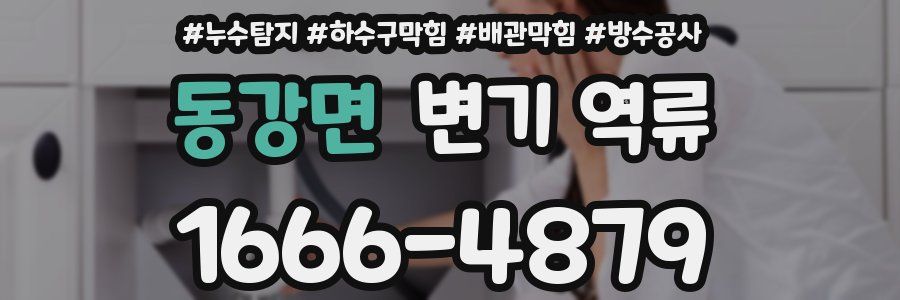 동강면 변기 역류