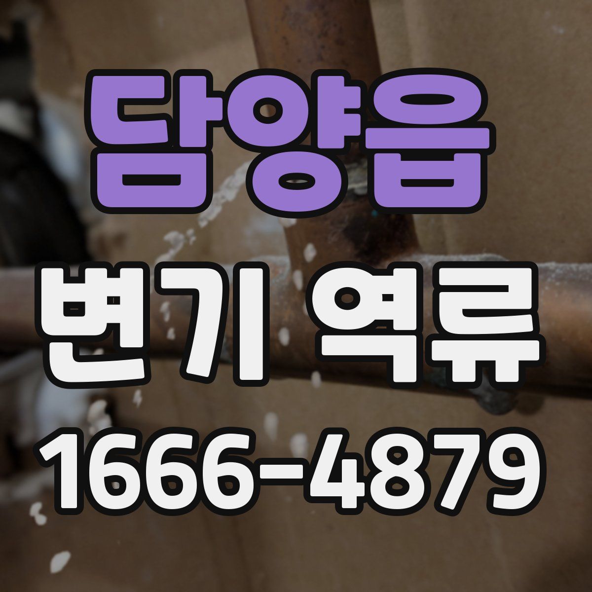 담양읍 변기 역류