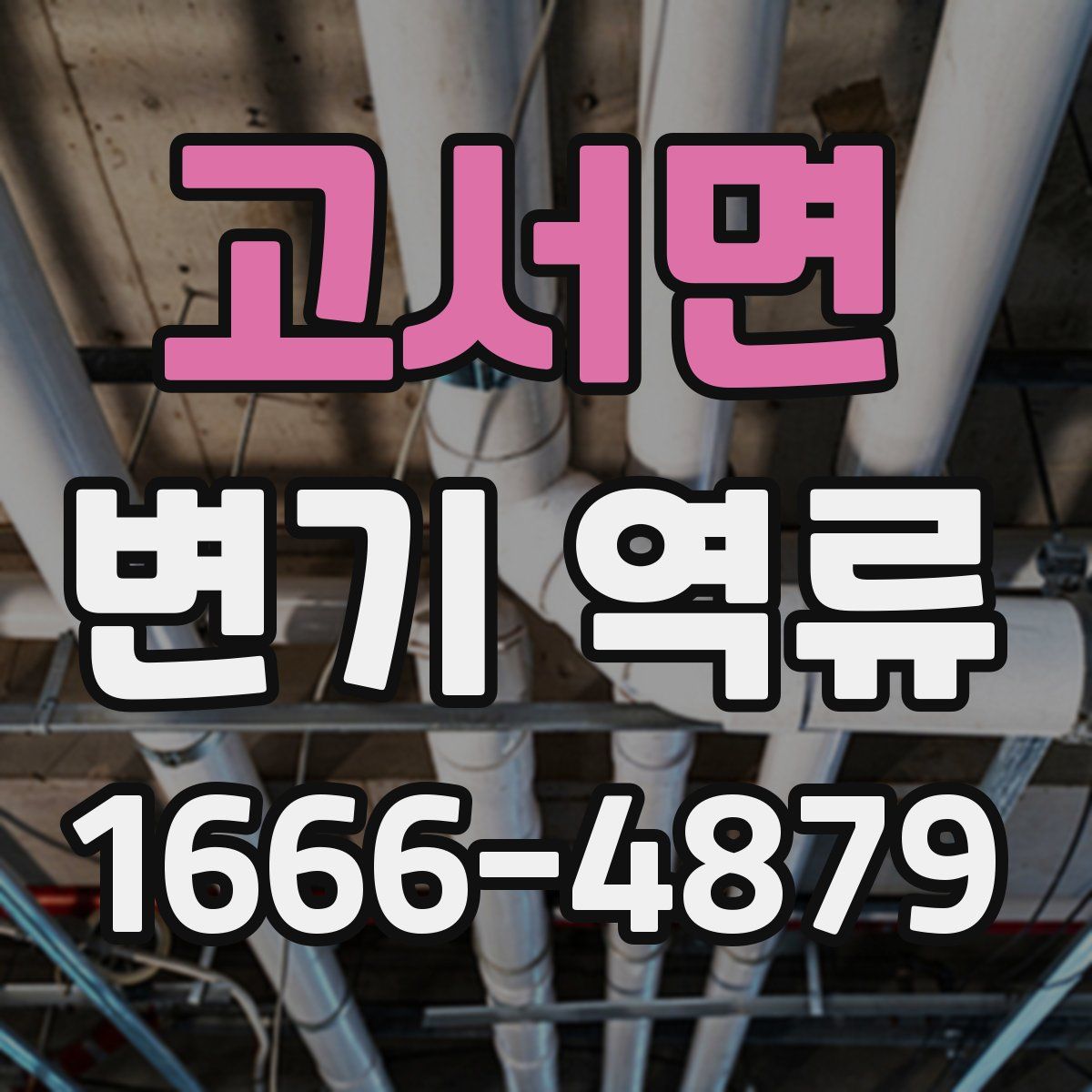 고서면 변기 역류