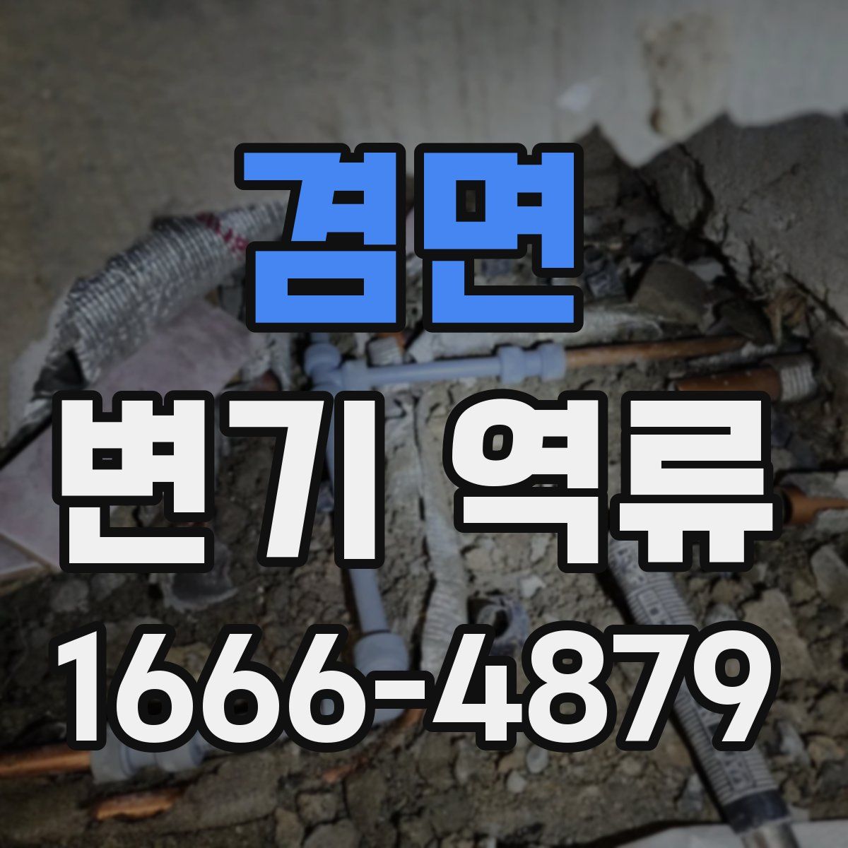 겸면 변기 역류