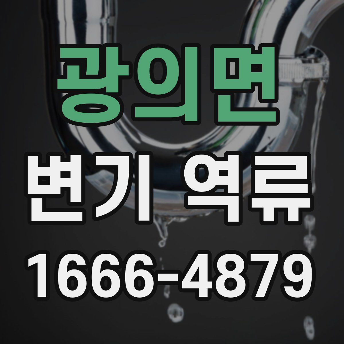 광의면 변기 역류