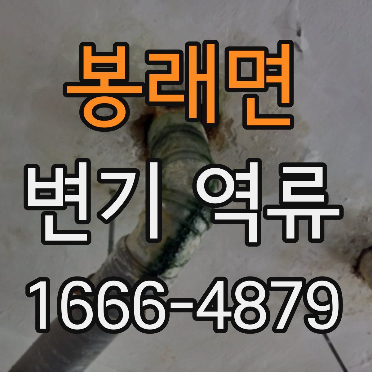 봉래면 변기 역류