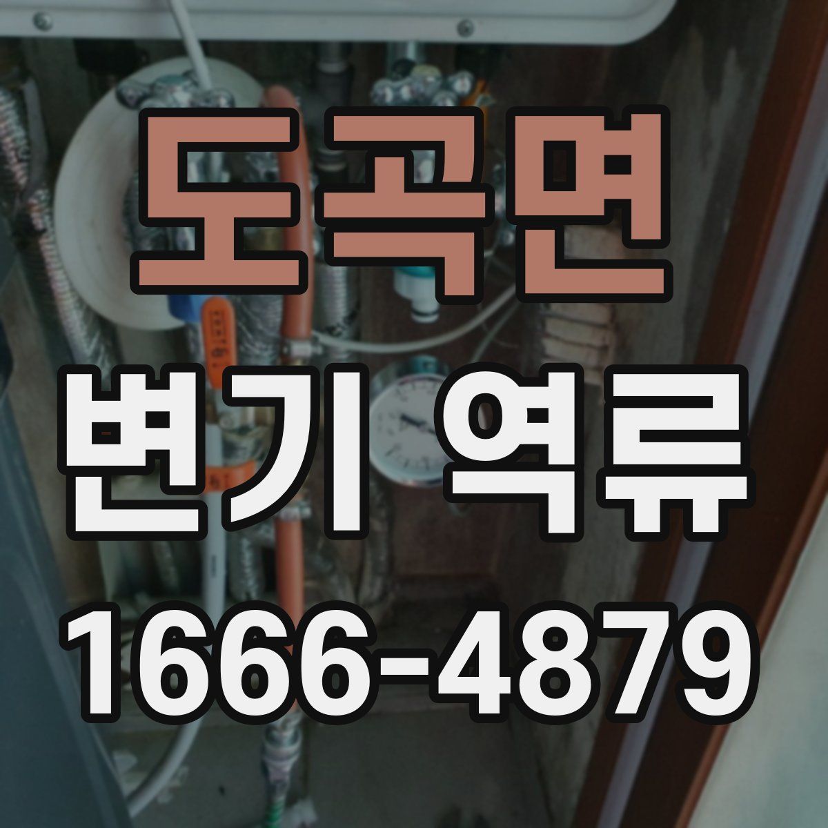 도곡면 변기 역류