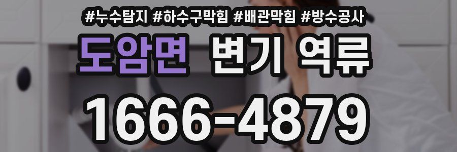도암면 변기 역류